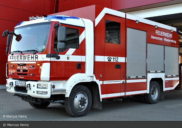 GW Atemschutz der Berufsfeuerwehr Nürnberg als Vorbild